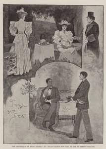 アーネストであることの重要性、オスカーワイルド氏のセントジェームズシアターでの新劇 作： Henry Charles Seppings Wright